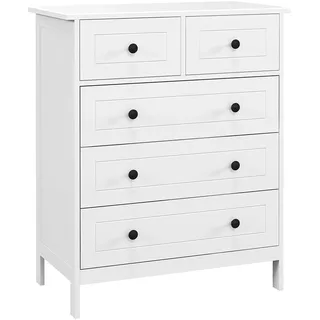 Homcom Sideboard 74 x 91 x 40 cm Weiß