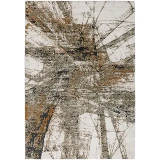 Kayoom Firenze 485 Kurzflorteppich 140 x 200 cm Grün