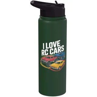 Ich liebe RC Cars Fun Vehicles Play Stainless Steel Insulated Water Bottle