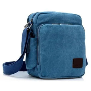 Outreo Canvas Umhängetasche Herren Schultertasche Kleine Herrentaschen Vintage Messenger Bag Taschen für Schule Kuriertasche Tablet Segeltuchtaschen Reisetasche Sport Werkzeug Taschen Sporttasche