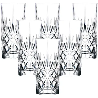 RCR Weinglas-Set, Crystal Melodia Collection High Ball High Ball; Water Glass ,6er-Set