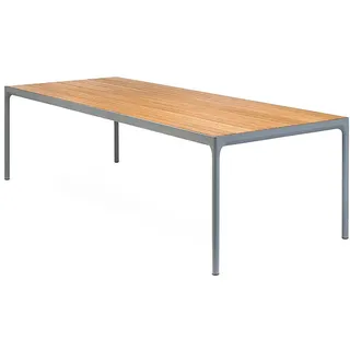 Outdoortisch Four Houe braun, Designer Henrik Pedersen, 75x210x90 cm