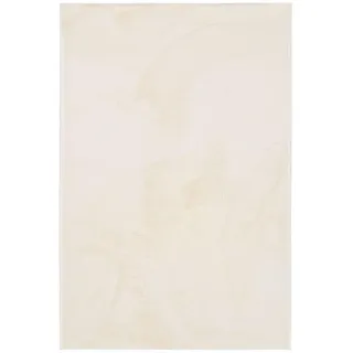 Homestyle4u Teppich in Beige 120/180 cm waschbar , Textil , Rechteckig , 120x180 cm , waschbar, rutschfeste Unterfläche , Teppiche und Böden, Teppiche, Flachwebteppiche