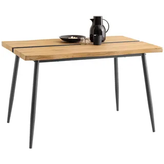 SoBuy Esstisch Bistrotisch Stehtisch Küchentisch Küchentresen Vintage Braun BHT ca. 120x75x78cm FWT110-N