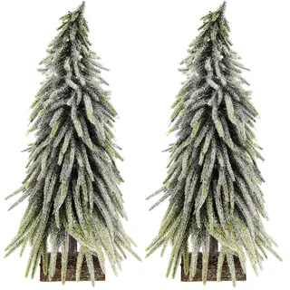Flair Flower Mini-Christbaum Weiß 30 cm