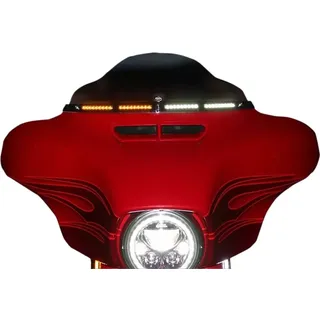 Custom Dynamics Windshield Cd-wt2-05-b Motorradverkleidung - Black - One Size