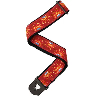 D'Addario Planet Waves 50E09 Gewebegurt Nylongewebe Retro Classic Collection Sun Länge: 1450mm Breite: 50mm