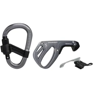 Mammut Smarter Belay Package Sicherungsgerät und Karabiner Set, Zubehör zum Klettern | One Size