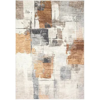 Teppich KAYOOM "Elegantica 325", terrakotta, B:80cm H:12mm L:150cm, Polyester, Teppiche, Teppich, Kurzflor, Modernes Muster, Deko, Wohnzimmer
