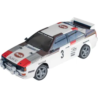 TAMIYA RC-Auto Audi Quattro Rally A2 TT-02 Bausatz grau, weiß (300058667)