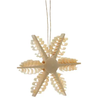 Baumbehang Spanstern Ø7cm NEU HolzsternBaumschmuck Holzschmuck Holz Seiffen