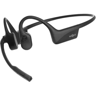 Shokz OpenComm2 Bluetooth Headset Knochenschall beige/schwarz