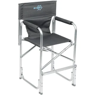 Bo-Camp Campingstuhl Kinder Hoch Stuhl Grau