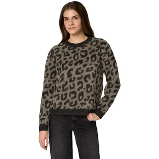 Street One Studio Damen Flauschiger Leo Pullover