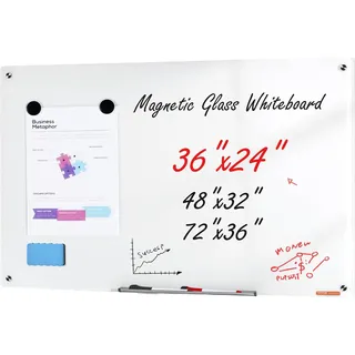 Vevor Whiteboard 90 x 60 cm Weiß