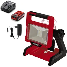 Einhell Akku-Lampe TE-CL 18/2000 LiAC Power X-Change (18 V, Lithium-Ionen, schwenkbarer Leuchtkopf, Hybridfunktion, inkl. 3,0 Ah PLUS Akku und Ladegerät)