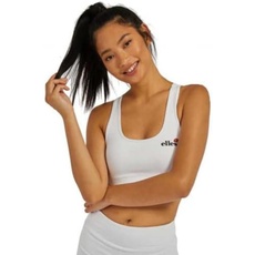 ellesse Ladies Sostino Bra Top BH, White, 14