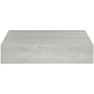 [en.casa] Kärsämäki Wandregal 60 x 35 x 12 cm Grau