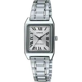 Casio Ltp-V007D-7B Damenuhr + Box - Armbanduhr – Quarz - Schwarz, Silber