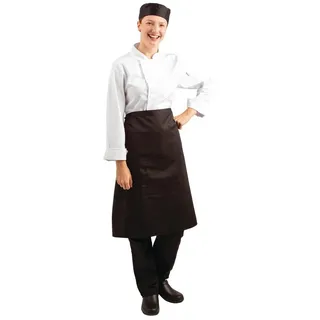 Unbekannt B132 Regular Bistro Schürze, weiß