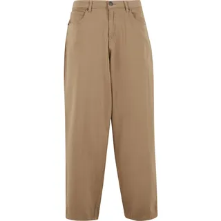 URBAN CLASSICS Tapered Twill Baggy Hosen Beige 36
