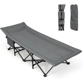 Fantask Feldbett Grau