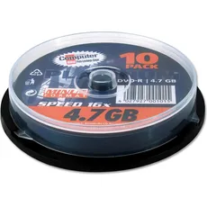 Platinum DVD-R 16x 4.7GB 10pcs (10 x), Optischer Datenträger