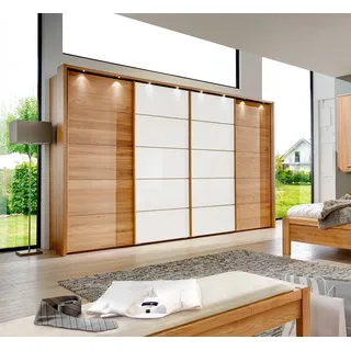 Wiemann Schwebetürenschrank Kufstein 330 x 240 x 0 cm Beige/Weiß