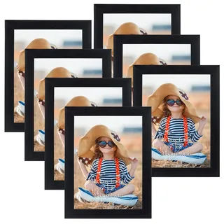 exyglo Klassisch schwarz 15x20 cm 7er Set