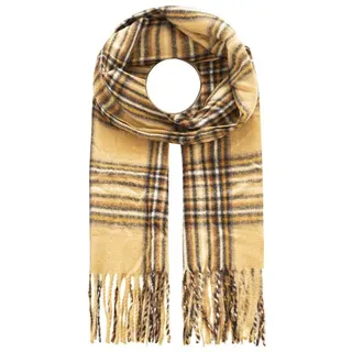 Zwillingsherz Schal »"Kariert"« mit Karo-Muster und Fransenabschlüssen