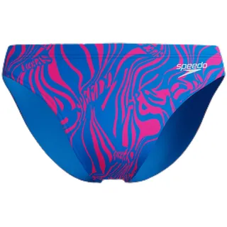 Speedo Herren Beachstar Badehose mit Print 5 cm | Statement Style | Flexibles Material | Strandmode Schwimmbekleidung, Rot, 36