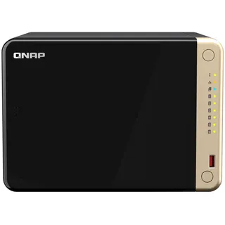 QNAP TS-664 Leergehäuse Schwarz