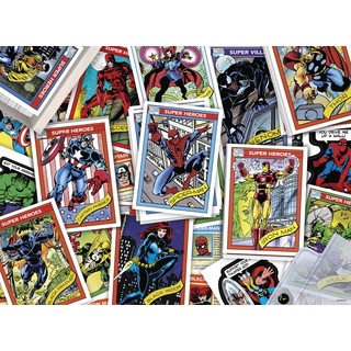 Buffalo Games - Marvel - Sammelkarten - 1000 Teile Puzzle