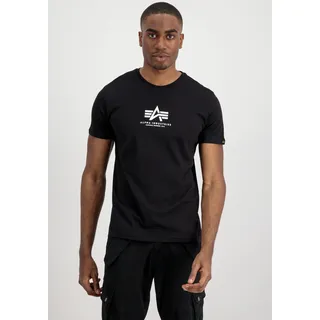 Alpha Industries Basic ML« T-Shirt, schwarz, S