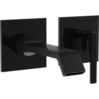 Unterputz-Waschtischmischer, Aufputzteil, schwarz glänzend | A4278239