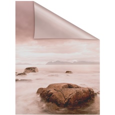 Bild Fensterfolie Meer rot B/L: ca. 100x100 cm (B x L)
