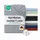 Spannbettlaken Jersey 180 x 200 cm grau