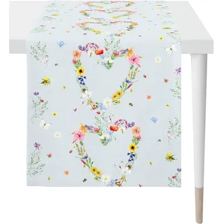 APELT »6816 SPRINGTIME, Frühjahrsdeko, Frühling« Digitaldruck, mit Motiv in Herzform, aus Frühlingsblumen,