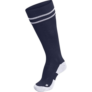 hummel ELEMENT FOOTBALL SOCK, Marine/Weiß, 39/42, 204046-7929