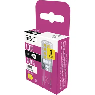 EMOS LED Lampe 2,5W G9 350 lm neutralweiß