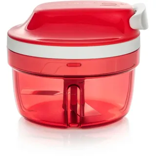 Tupperware SuperSonic Zerkleinerer Mini, 300 ml Fassungsvermögen, manuelle Küchenmaschine – Küchenhelfer zum Zerkleinern von Kräutern, Nüssen, Knoblauch, Gemüse