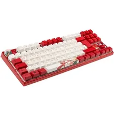 Varmilo VEA88 Koi TKL Gaming Tastatur, MX-Brown, weiße LED