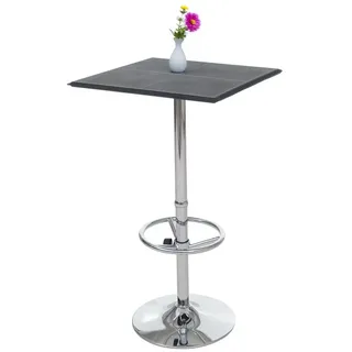 MCW Stehtisch Buffalo 63 x 110 x 63 cm Schwarz