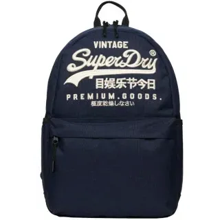 Superdry für Damen. Y9110262A Heritage Montana Navy Rucksack (OSFA), Lässig, Polyester, Marine