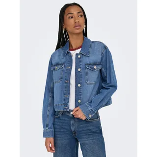 ONLY Jeansjacke »ONLLUMI LS JACKET DNM PIM NOOS«, blau