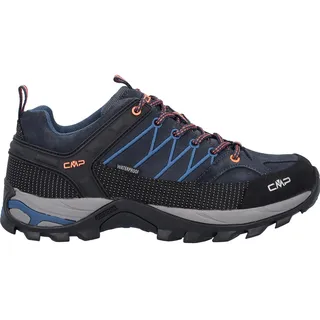 Rigel Low WP Herren B.Blue/Flash Orange 45