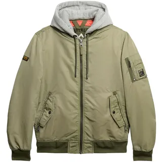 Superdry Military Ma1 Bomberjacke Washed Olive Green XL
