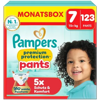 Pampers Premium Protection Pants Gr. 7 (15 kg+) 123 St.
