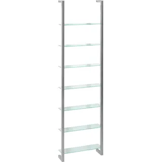 Spinder CUBIC Wandregal 46 x 13 x 167 cm Silber