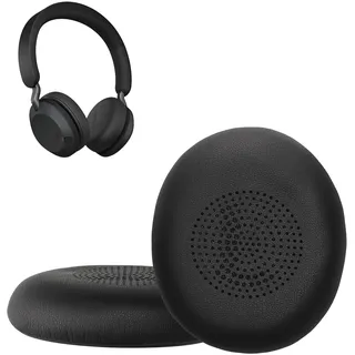 kwmobile 2X Ohr Polster für Jabra Jabra Elite 45h / Evolve2 65 / Evolve2 40 Ohrpolster - Ersatz Ohrpolster - Kopfhörer Ersatzteile - Kopfhörer Ersatzpolster für Over Ear Headphones